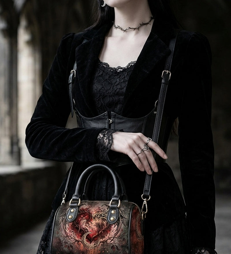"Ember Wings" Mini Satchel