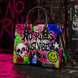 FreeVibes Leather Handbag