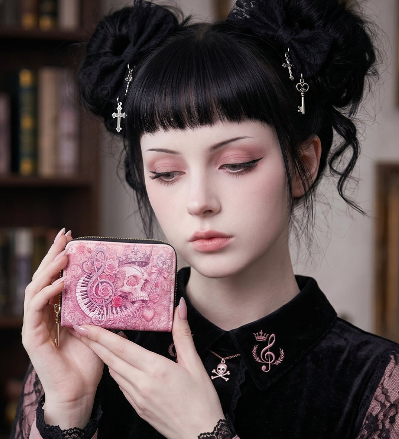 "Pink Sonata" Mini Wallet
