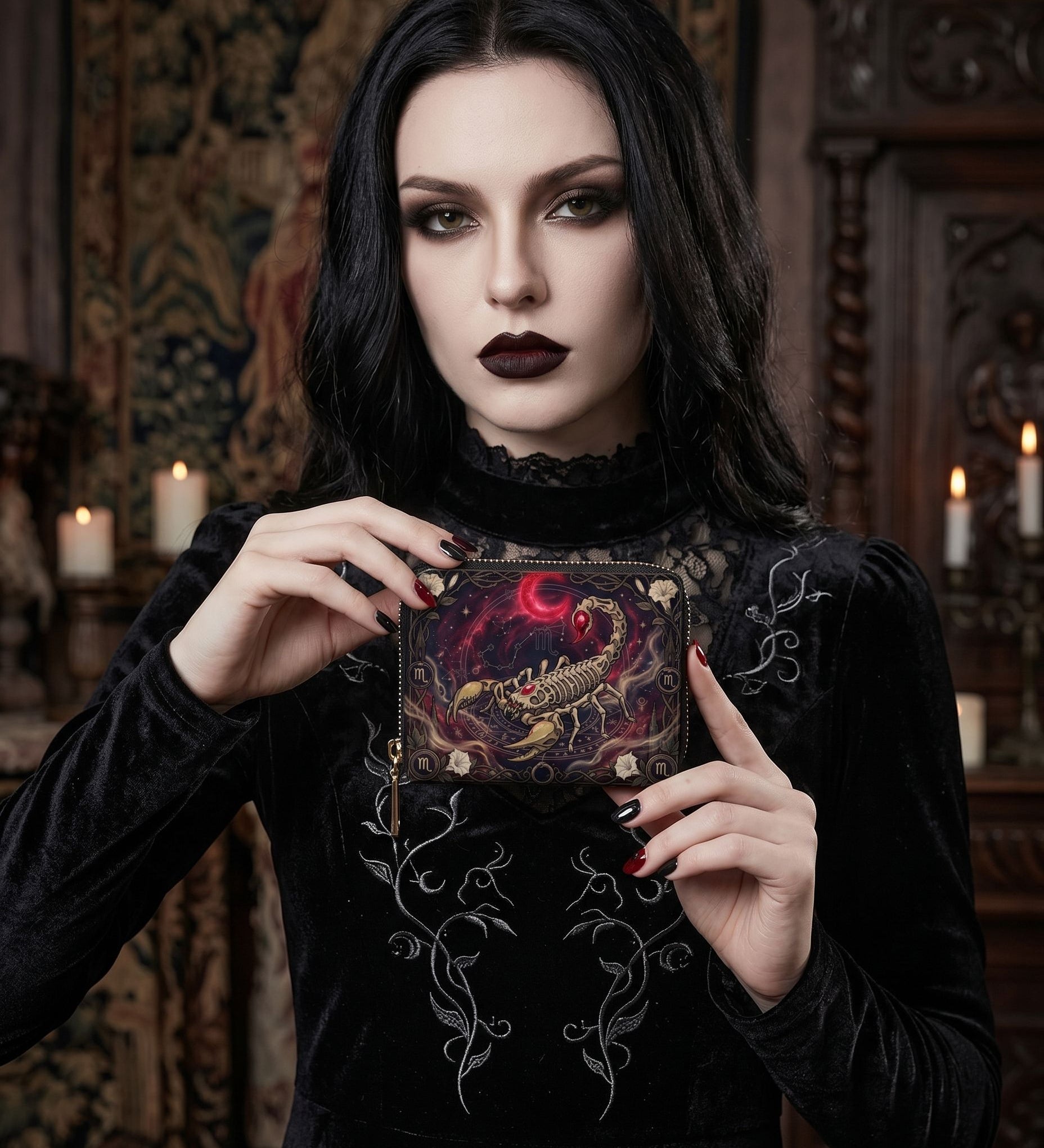 Scorpio｜Moon Spell Mini Wallet
