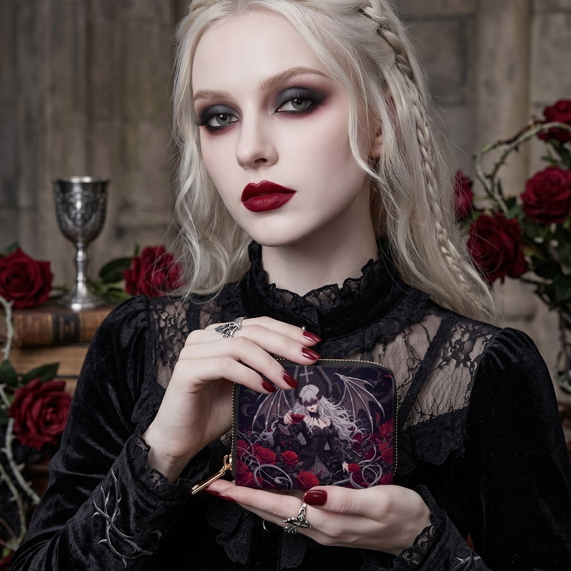 Blood Maiden Mini Wallet