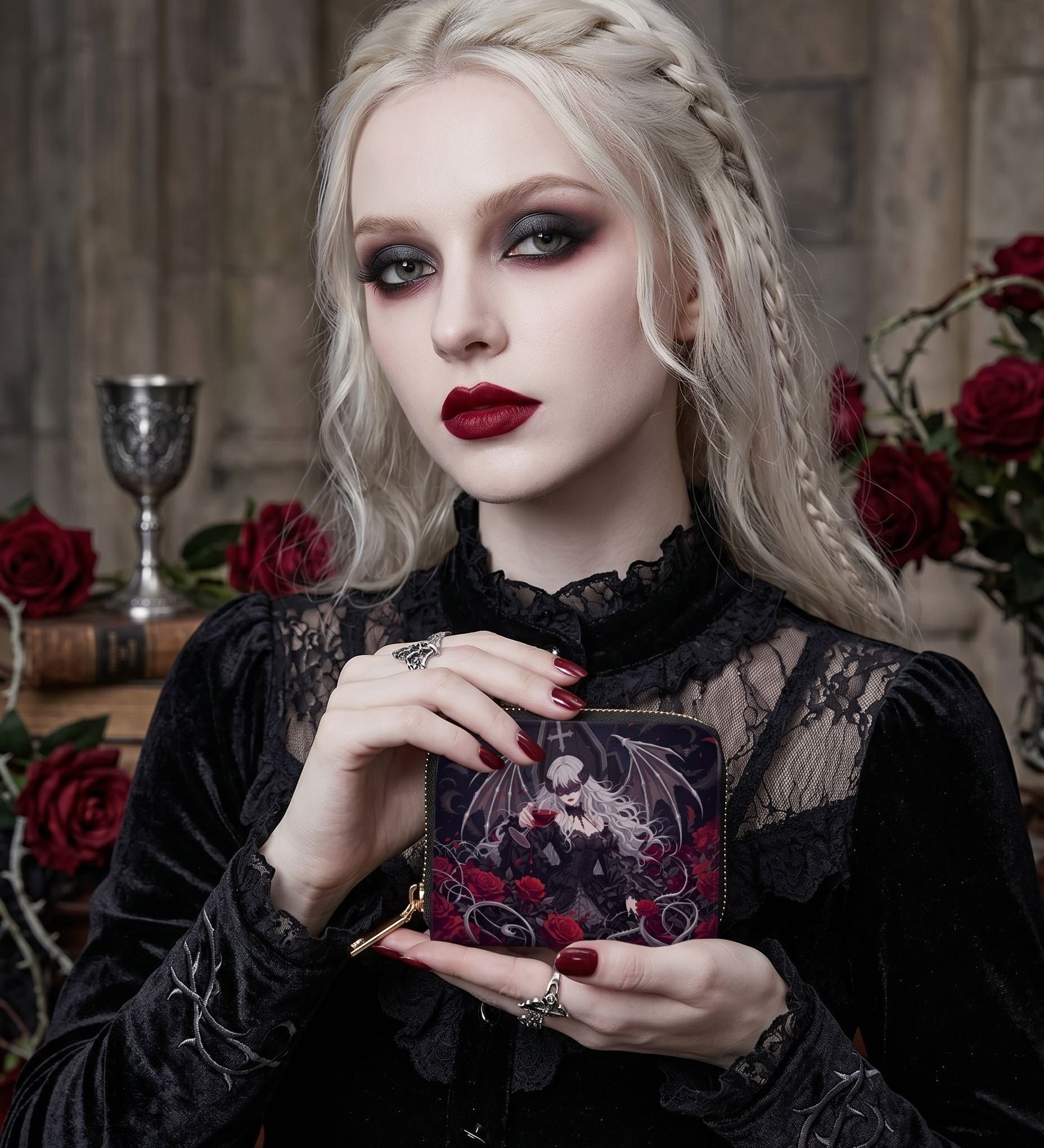 "Blood Maiden" Mini Wallet