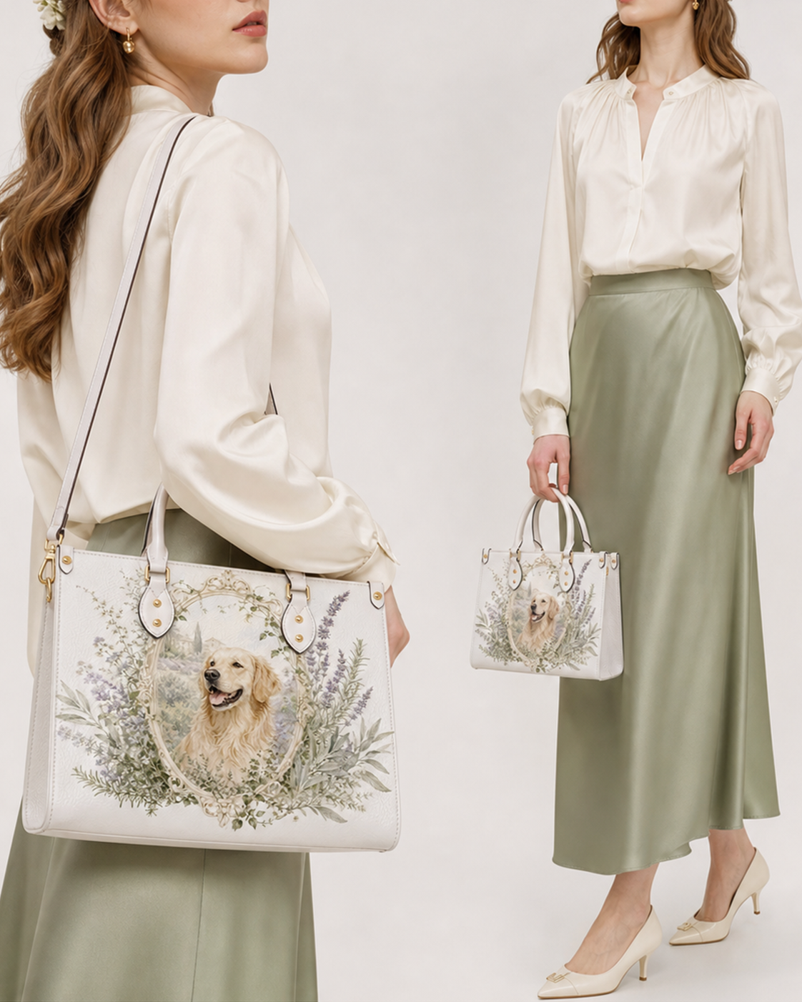 Goldelle Leather Handbag
