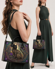 TwilightVine Leather Handbag