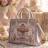 Carousel Leather Handbag
