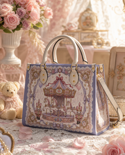 Carousel Leather Handbag