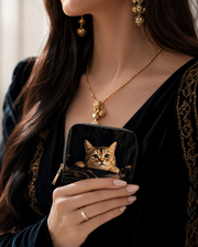 Gilded Peep Mini Wallet