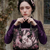 Thorn Egg Rabbit Leather Handbag