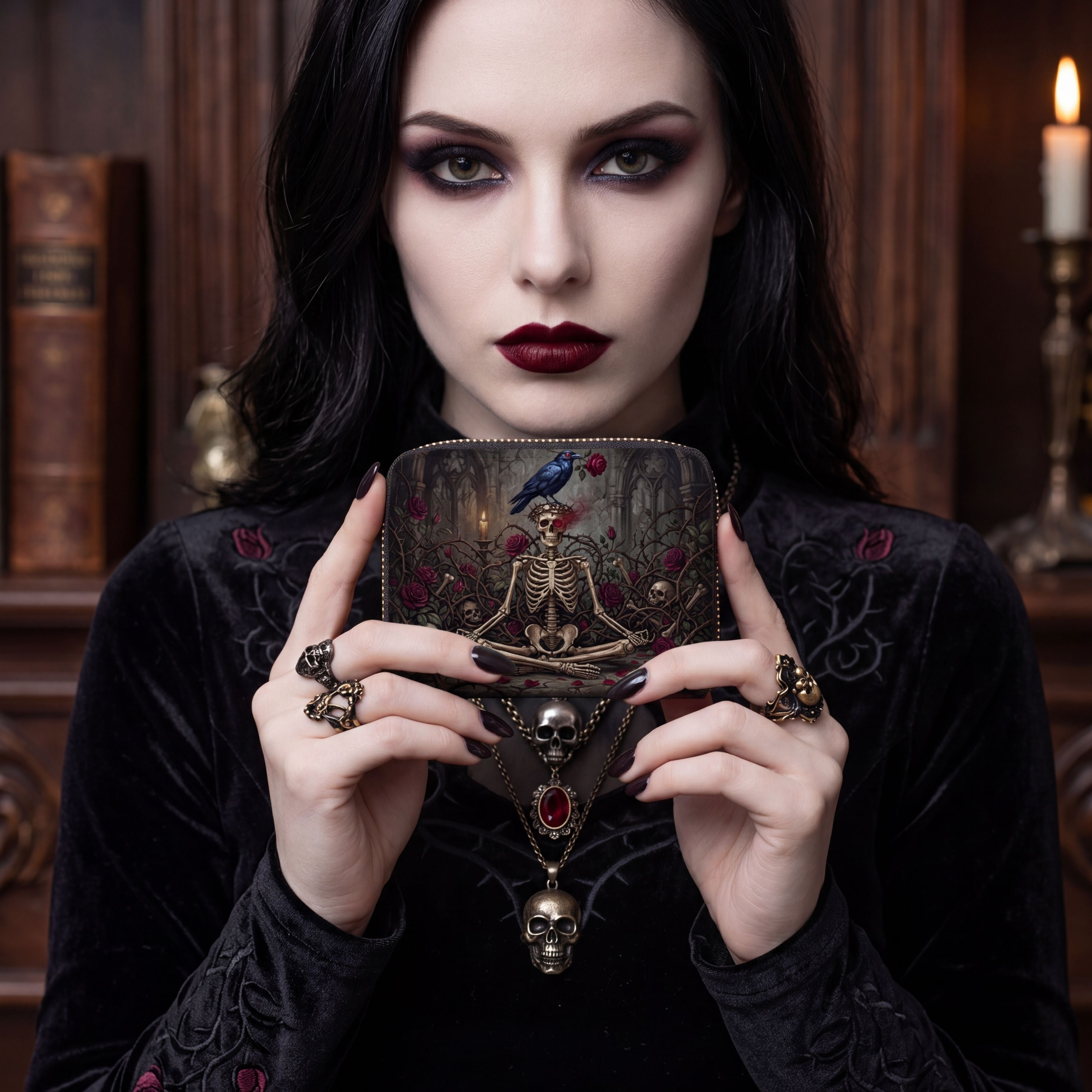 Rose Recluse Mini Wallet