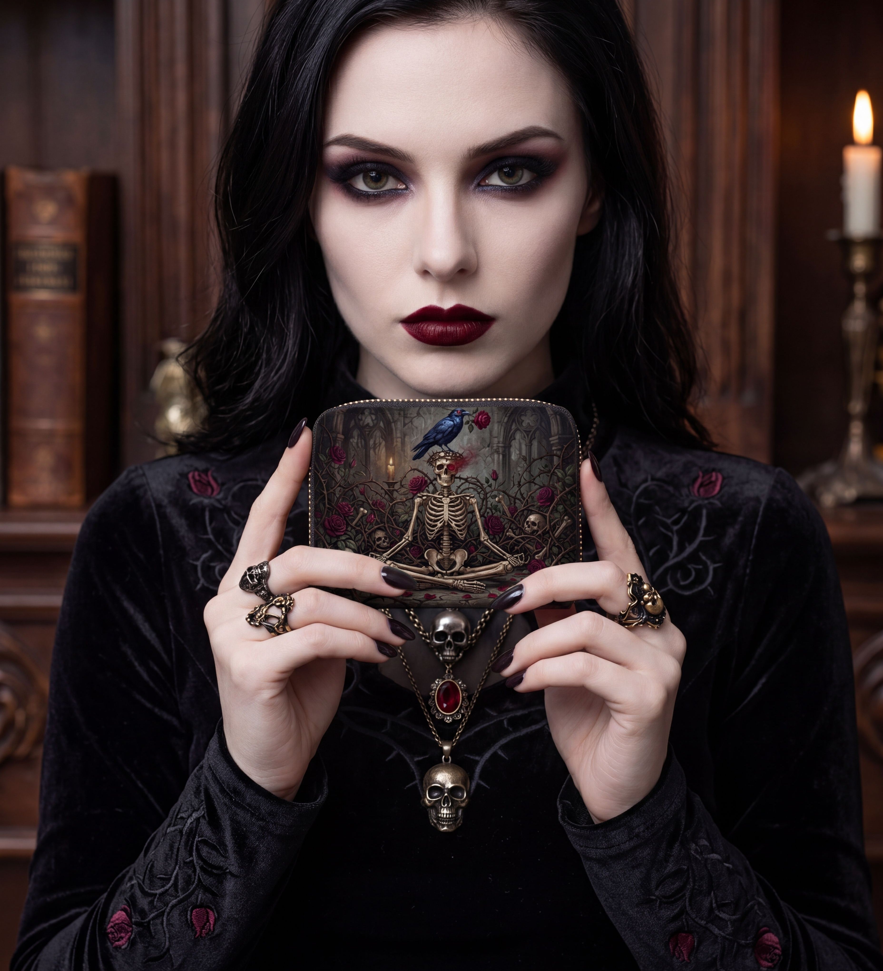 Rose Recluse Mini Wallet
