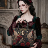 Deadman's Rose Leather Handbag