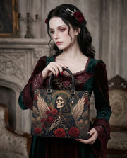 Deadman's Rose Leather Handbag