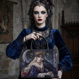 Raven's Moon Hymn Leather Handbag