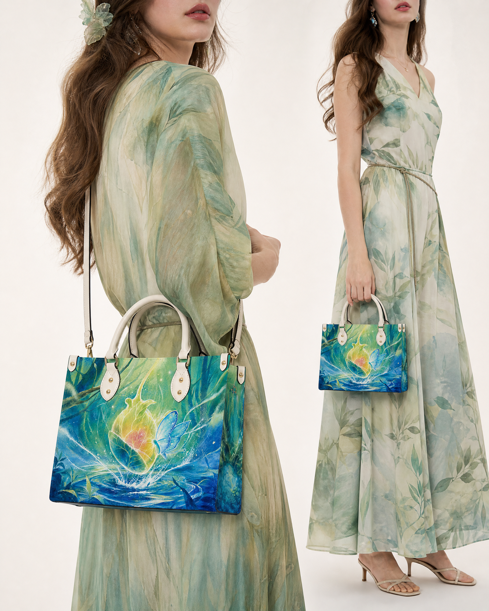 Eternal love Leather Handbag