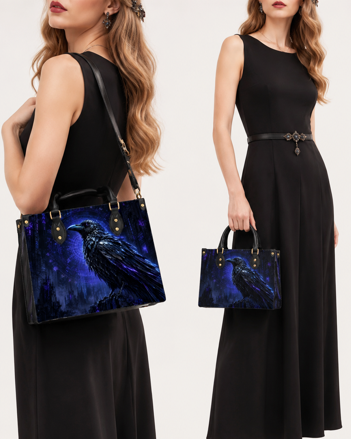 Voidraven Leather Handbag
