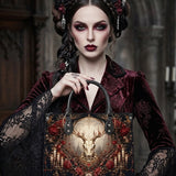 "Antler Crown" Leather Handbag
