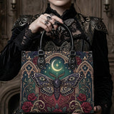 LunaMoth Leather Handbag
