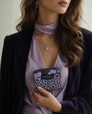 Lilac Spots Mini Wallet