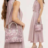 CupidBun Leather Handbag