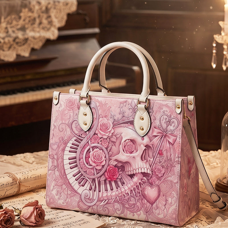 Pink Sonata Leather Handbag