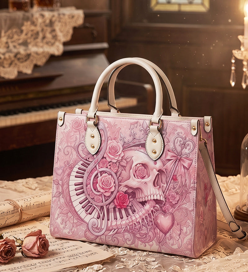 "Pink Sonata" Leather Handbag