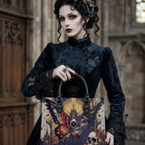 Time Relic Leather Handbag