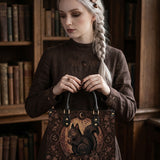Squirrel SpiritLeather Handbag
