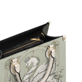 Cygnicide Leather Handbag