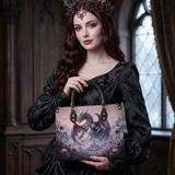 Dragon Realm Leather Handbag
