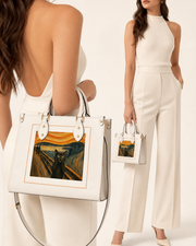 Mewgosh！Leather Handbag