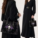 Nocturnal Sigil Leather Handbag