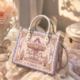 Carousel Leather Handbag