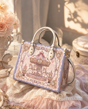 Carousel Leather Handbag