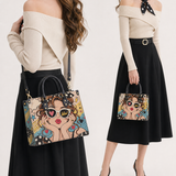 Pop Girl Leather Handbag