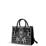 Bow tie Leather Handbag