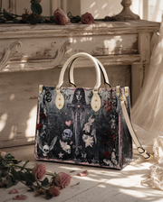 Funeral Poem Leather Handbag