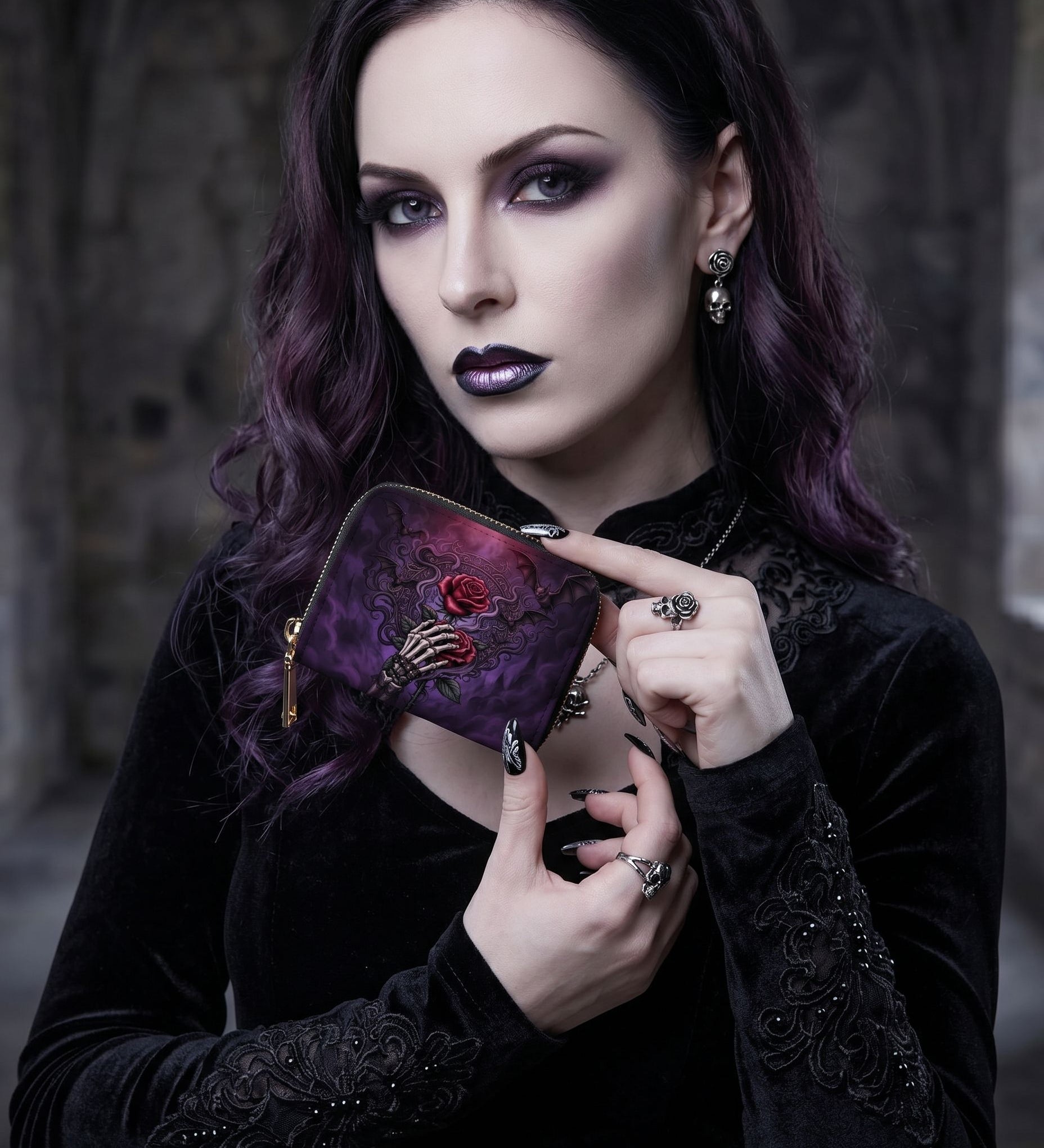 "Gothic Vow" Mini Wallet