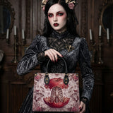Skeletal Fruit Leather Handbag
