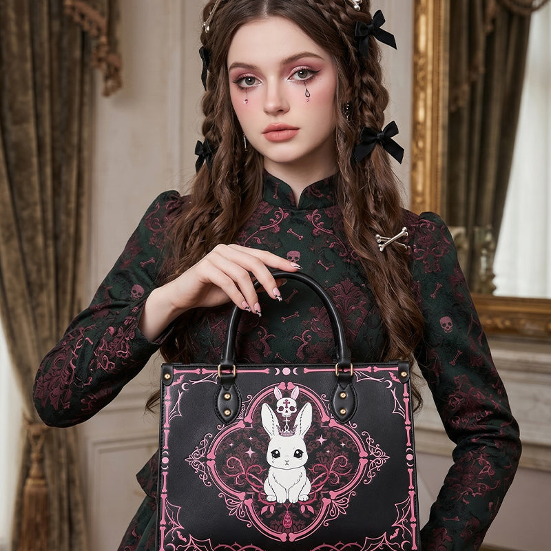 Woebun Leather Handbag