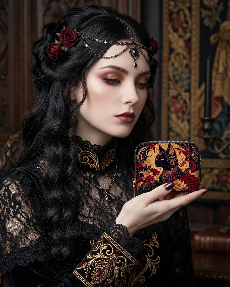 Bastet Bloom Mini Wallet