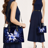 Nyctiris Leather Handbag