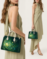 Moonwood Swirl Leather Handbag