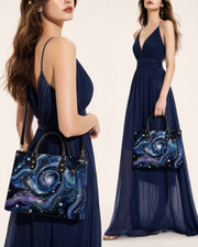 StarryMuse Leather Handbag