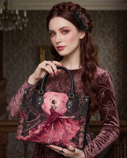 Midnight Waltz Leather Handbag