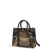Necroweave Leather Handbag
