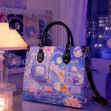 MoonPond Leather Handbag