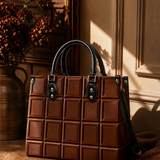 Cocoa Bar Leather Handbag
