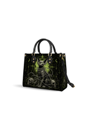 Viridfel Leather Handbag