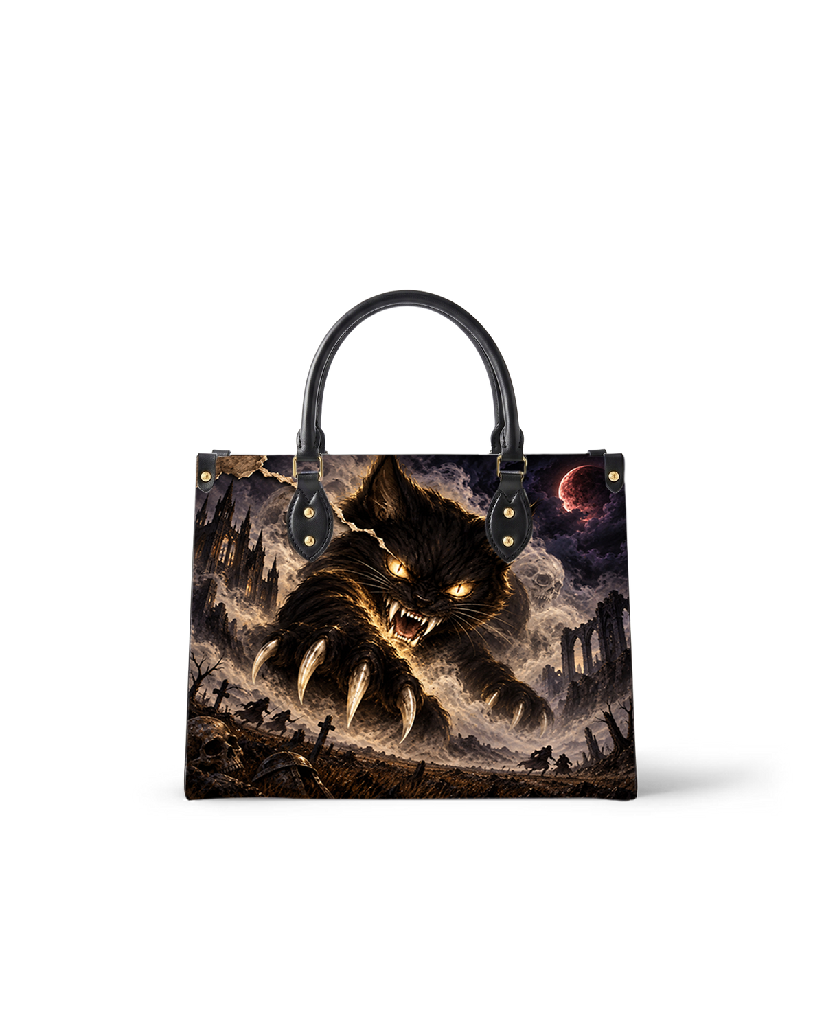 Moon Mara Leather Handbag
