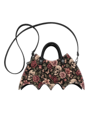 Floral Remains Bat Wing Bag